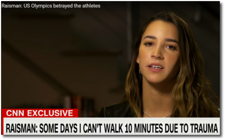 Aly Raisman says that the US Olympics system betrayed the athletes