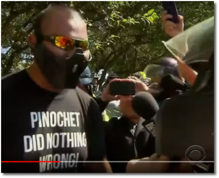 Right wing protest in Portland turns violent with Antifa 4 Aug 2018